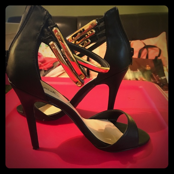 Shoes - Qupid Strappy Heels